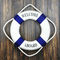 Wall Hanging Decorative Life Preserver Ring 20.5 &amp;quot;Hard Foam For Life Saver